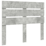 Tárolós Ágy fiókkal Beton Szürke 135 x 190 cm Szerelt Fa 7