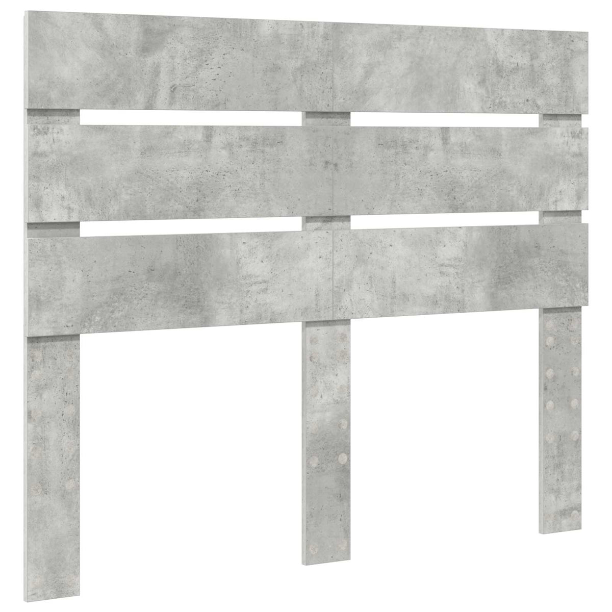 Tárolós Ágy fiókkal Beton Szürke 135 x 190 cm Szerelt Fa 7