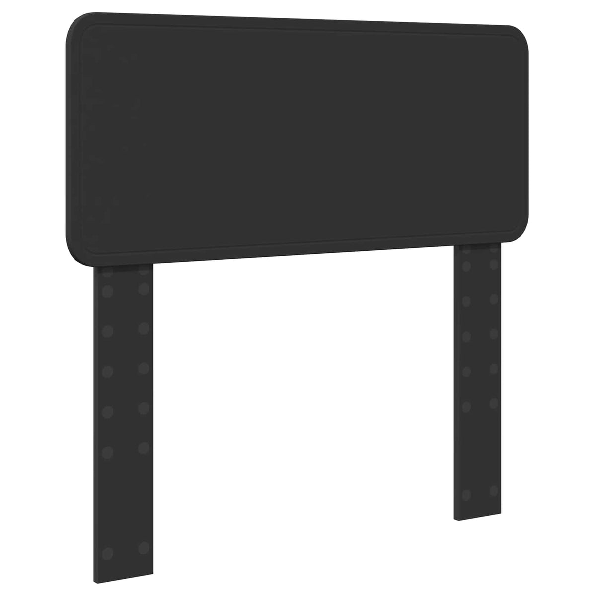 Tárolós Ágy fiókkal fejtámlával Fekete 90 x 190 cm Szerelt Fa 7