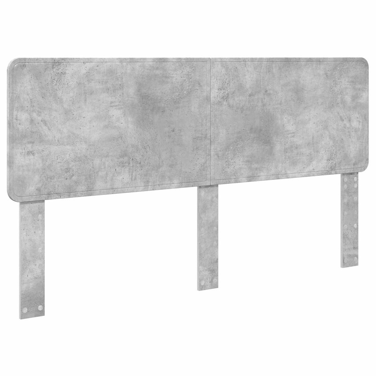 Ágykeret fejtámlával Beton 180 x 200 cm Tömör fenyőfa 6