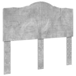 Tárolós Ágy fiókkal Beton Szürke 135 x 190 cm Szerelt Fa 7