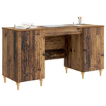Asztal Antik Fa 142,5 x 50 x 75 cm Szerelt Fa 3