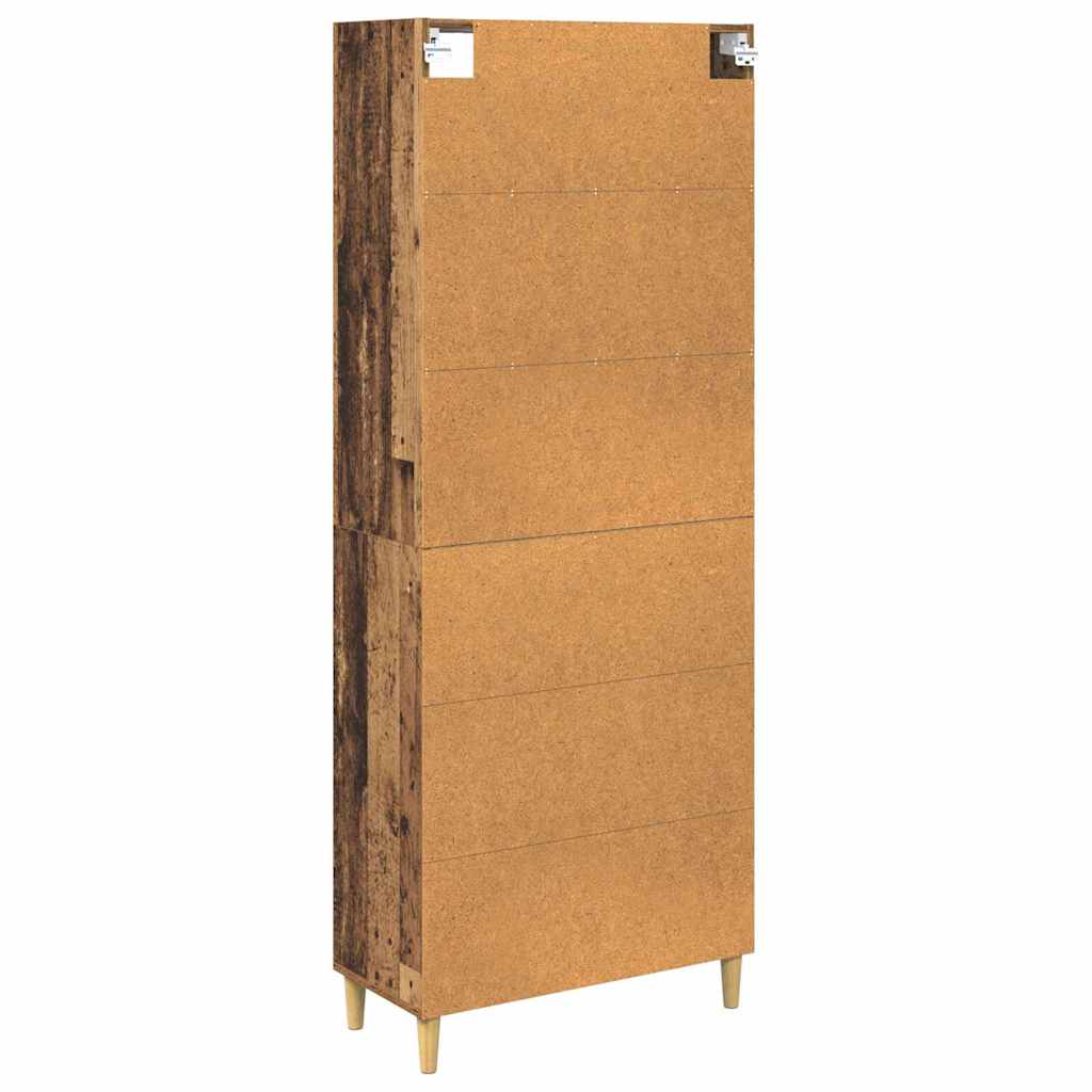 Magasfiú Öreg fa 69,5 x 32,5 x 180 cm Szerelt Fa 9