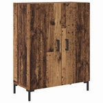 Magasfiú 2 db Öreg fa 69,5 x 34 x 180 cm Szerelt Fa 6