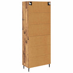 Magasfiú 2 db Öreg fa 69,5 x 34 x 180 cm Szerelt Fa 10
