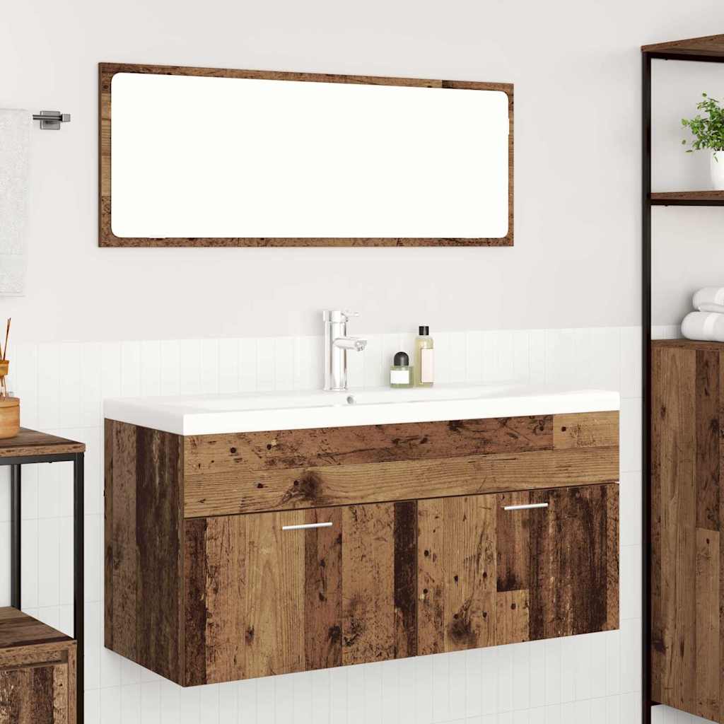 Fürdőszoba Székény Öreg fa 100 x 38,5 x 46 cm Szerelt Fa 4