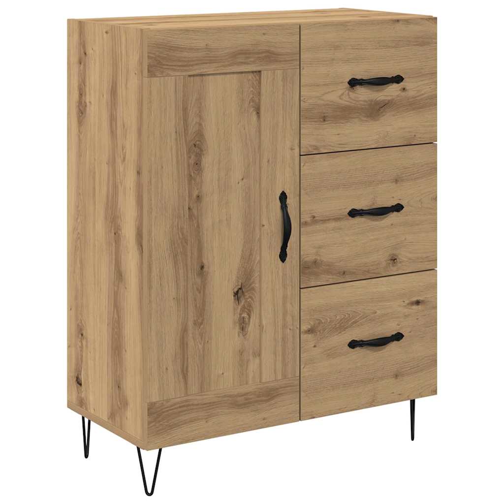 Magasfiú 2 db Artisan tölgy 69,5 x 34 x 180 cm 6