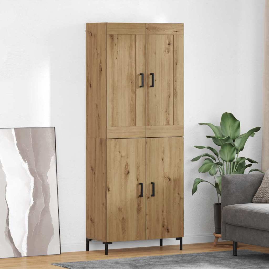 Magasfiú 2 db Artisan tölgy 69,5 x 34 x 180 cm Szerelt Fa