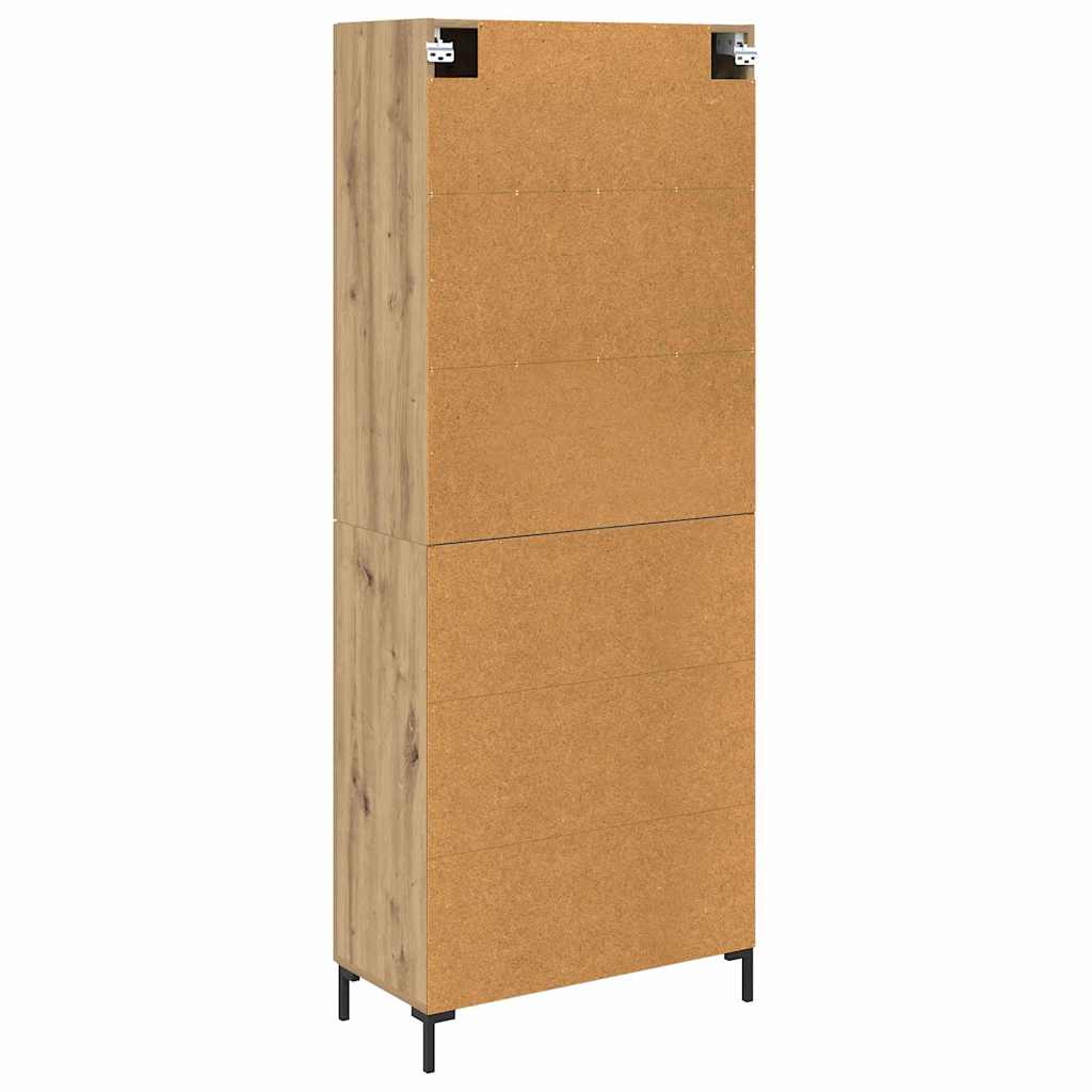 Magasfiú 2 db Artisan tölgy 69,5 x 34 x 180 cm Szerelt Fa 10