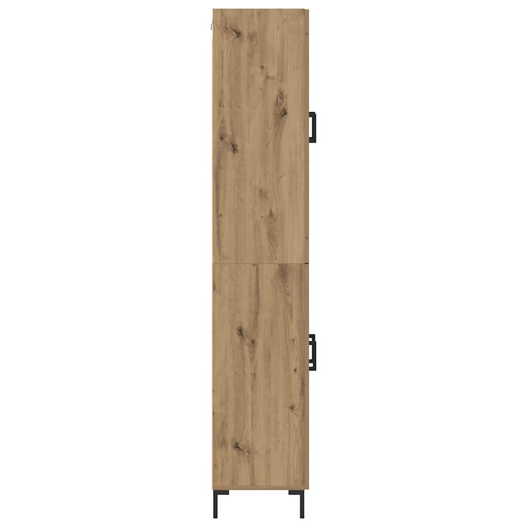 Magasfiú 2 db Artisan tölgy 69,5 x 34 x 180 cm Szerelt Fa 9
