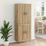 Magasfiú 2 db Artisan tölgy 69,5 x 34 x 180 cm Szerelt Fa 4