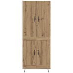 Magasfiú 2 db Artisan tölgy 69,5 x 34 x 180 cm Szerelt Fa 8