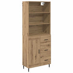 Magasfiú 2 db Artisan tölgy 69,5 x 32,5 x 180 cm Szerelt Fa 2