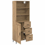 Magasfiú 2 db Artisan tölgy 69,5 x 32,5 x 180 cm Szerelt Fa 5