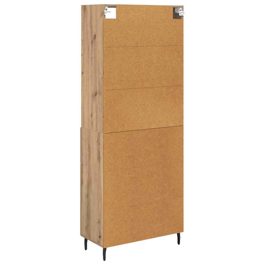 Magasfiú 2 db Artisan tölgy 69,5 x 32,5 x 180 cm Szerelt Fa 10