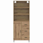 Magasfiú 2 db Artisan tölgy 69,5 x 32,5 x 180 cm Szerelt Fa 8