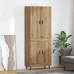 Magasfiú 2 db Artisan tölgy 69,5 x 34 x 180 cm Szerelt Fa