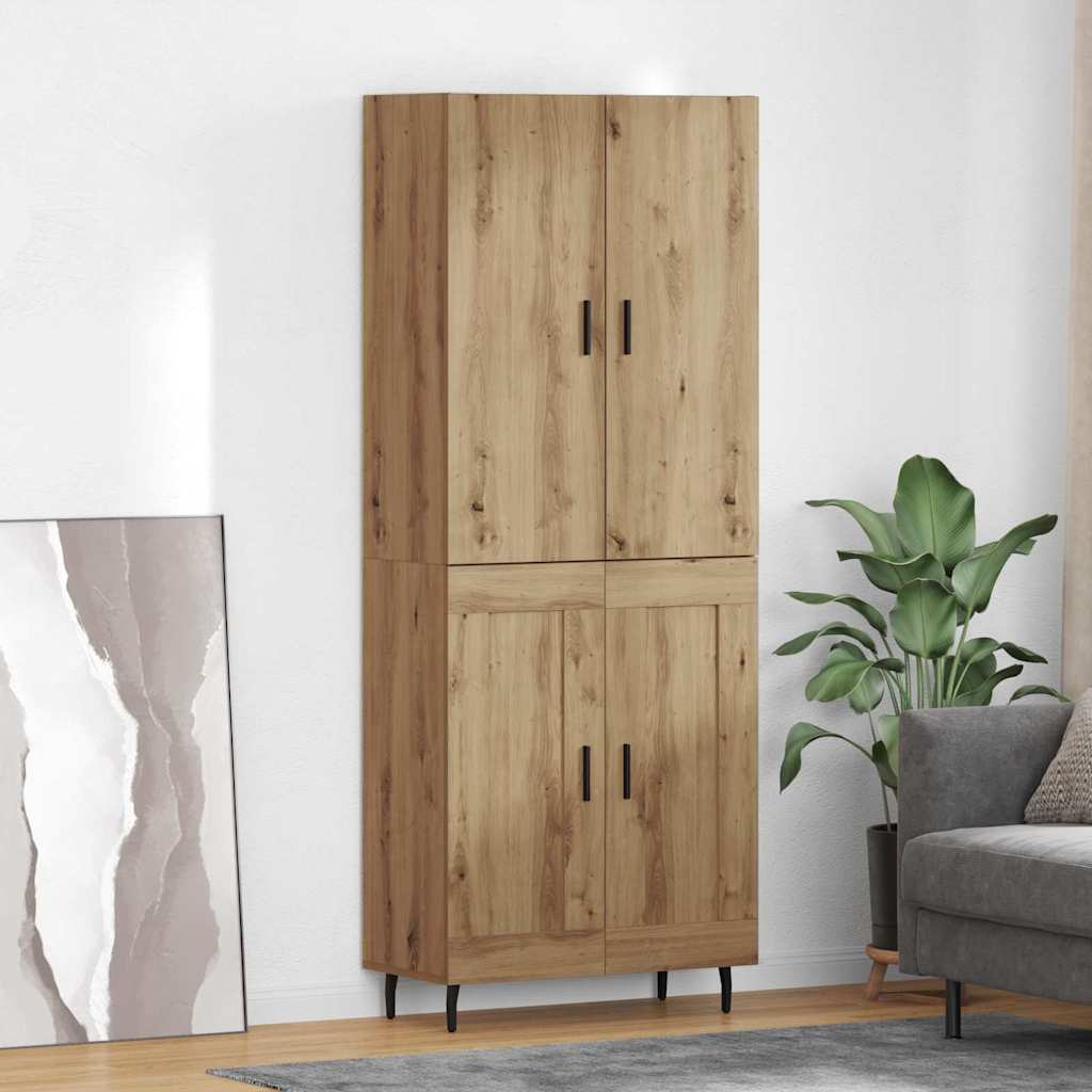 Magasfiú 2 db Artisan tölgy 69,5 x 34 x 180 cm Szerelt Fa