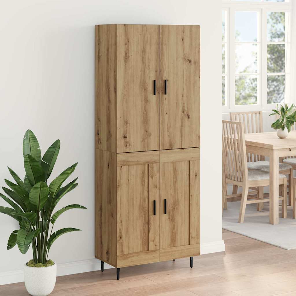 Magasfiú 2 db Artisan tölgy 69,5 x 34 x 180 cm Szerelt Fa 4