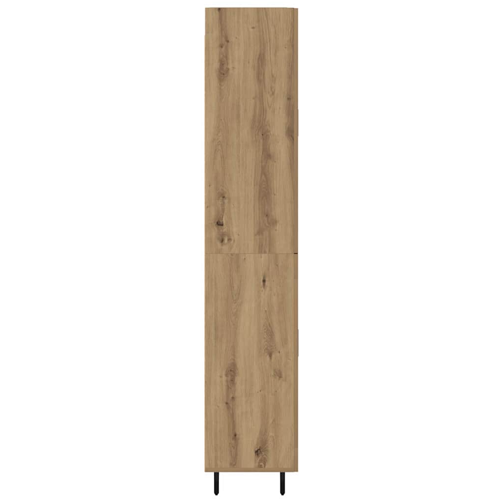Magasfiú 2 db Artisan tölgy 69,5 x 34 x 180 cm Szerelt Fa 9
