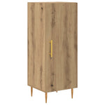 Magasfiú 2 db Artisan tölgy 34,5 x 34 x 180 cm Szerelt Fa 6