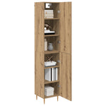 Magasfiú 2 db Artisan tölgy 34,5 x 34 x 180 cm Szerelt Fa 3