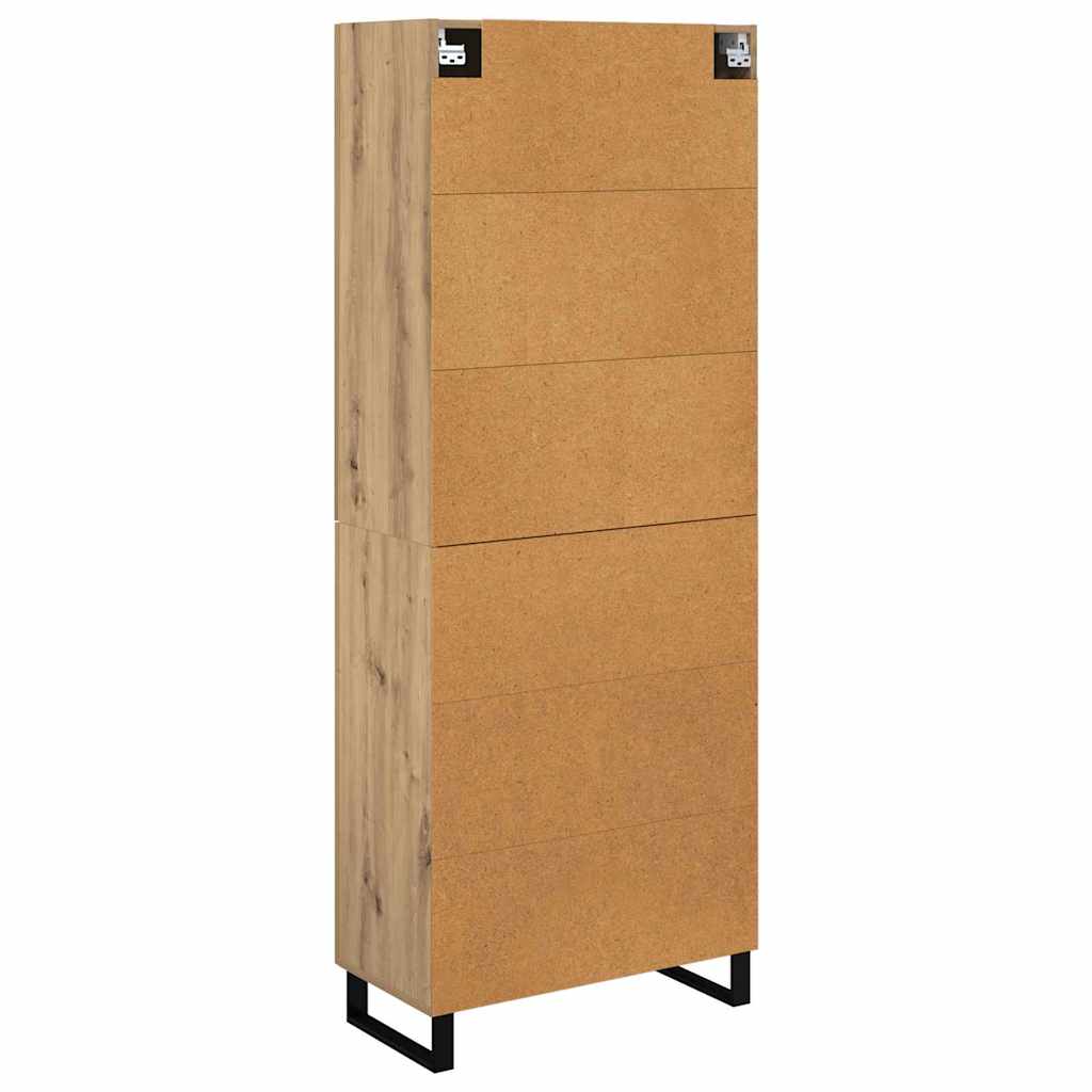 Magasfiú 2 db Artisan tölgy 69,5 x 34 x 180 cm 10