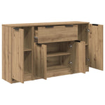 Széf 3 db Artisan tölgy 120 x 30 x 70 cm Szerelt Fa 6