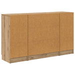 Széf 3 db Artisan tölgy 120 x 30 x 70 cm Szerelt Fa 10