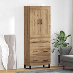 Magasfiú 2 db Artisan tölgy 69,5 x 34 x 180 cm