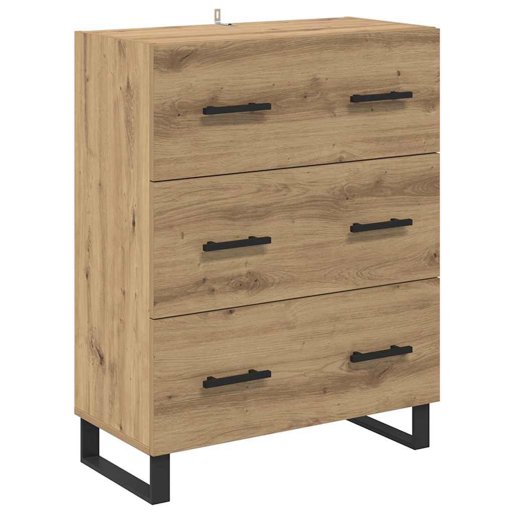 Magasfiú 2 db Artisan tölgy 69,5 x 34 x 180 cm 6