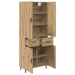Magasfiú 2 db Artisan tölgy 69,5 x 34 x 180 cm Szerelt Fa 5
