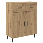 Magasfiú 2 db Artisan tölgy 69,5 x 34 x 180 cm Szerelt Fa 6