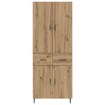 Magasfiú 2 db Artisan tölgy 69,5 x 34 x 180 cm Szerelt Fa 8