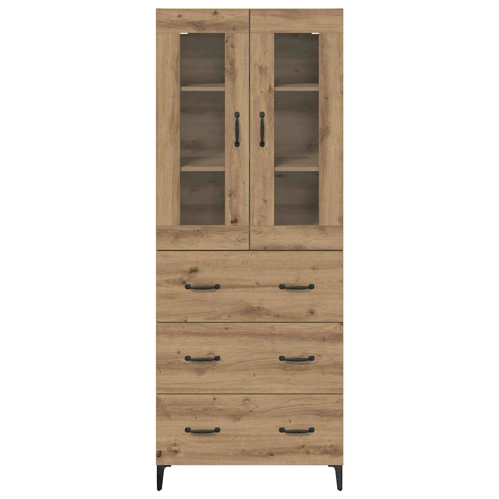 Magasfiú Artisan tölgy 69,5 x 34 x 180 cm Szerelt Fa 8
