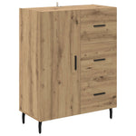 Magasfiú 2 db Artisan tölgy 69,5 x 32,5 x 180 cm Szerelt Fa 6