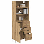 Magasfiú 2 db Artisan tölgy 69,5 x 32,5 x 180 cm Szerelt Fa 3