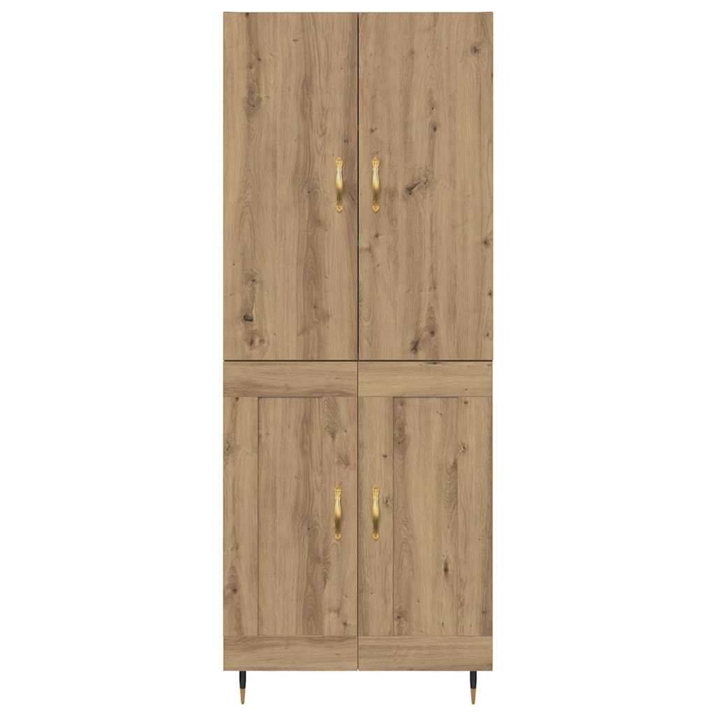 Magasfiú Artisan tölgy 69,5 x 34 x 180 cm Szerelt Fa 8