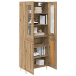 Magasfiú 2 db Artisan tölgy 69,5 x 34 x 180 cm Szerelt Fa 3