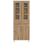 Magasfiú 2 db Artisan tölgy 69,5 x 34 x 180 cm Szerelt Fa 8