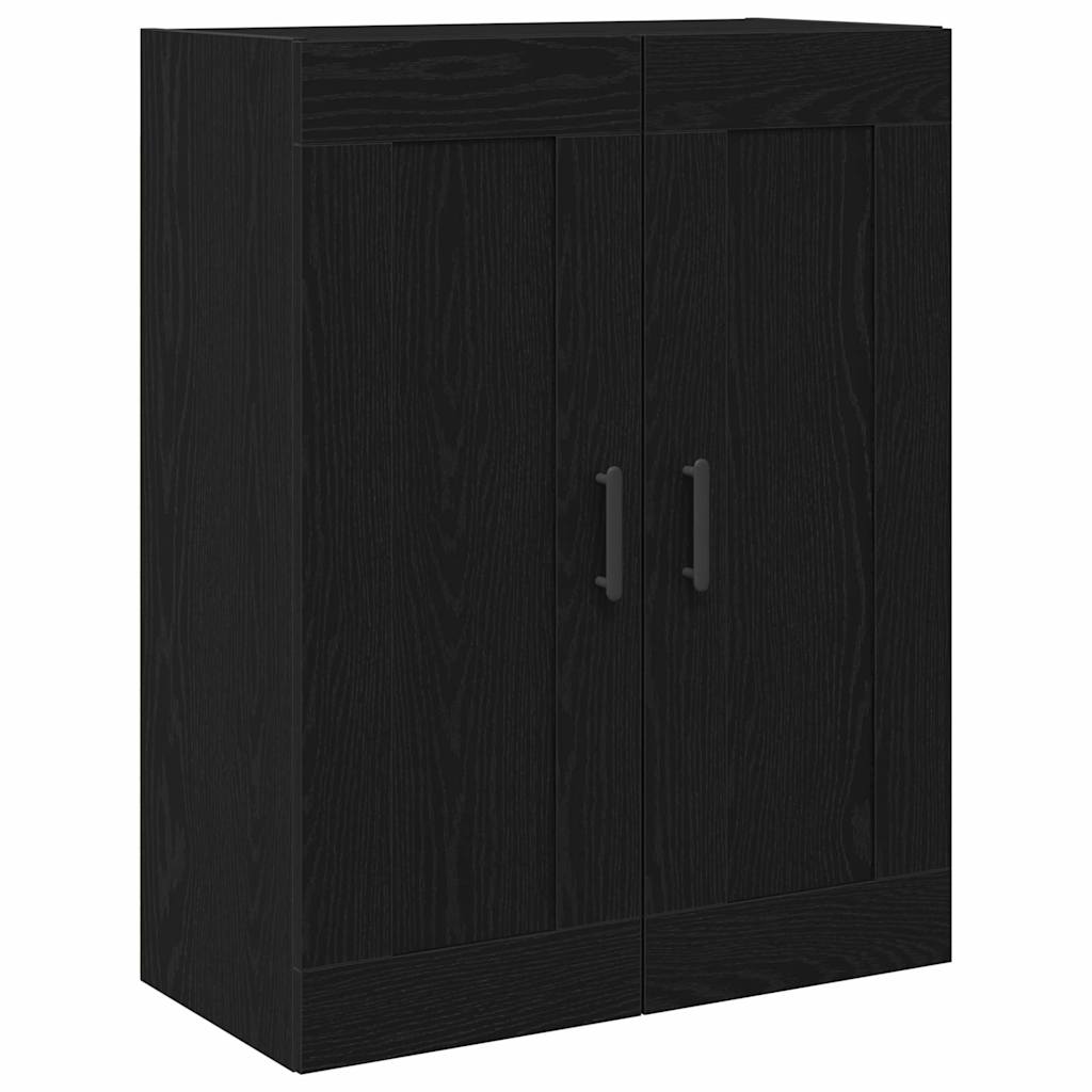 Magasfiú 2 db Fekete tölgy 69,5 x 34 x 180 cm Szerelt Fa 7