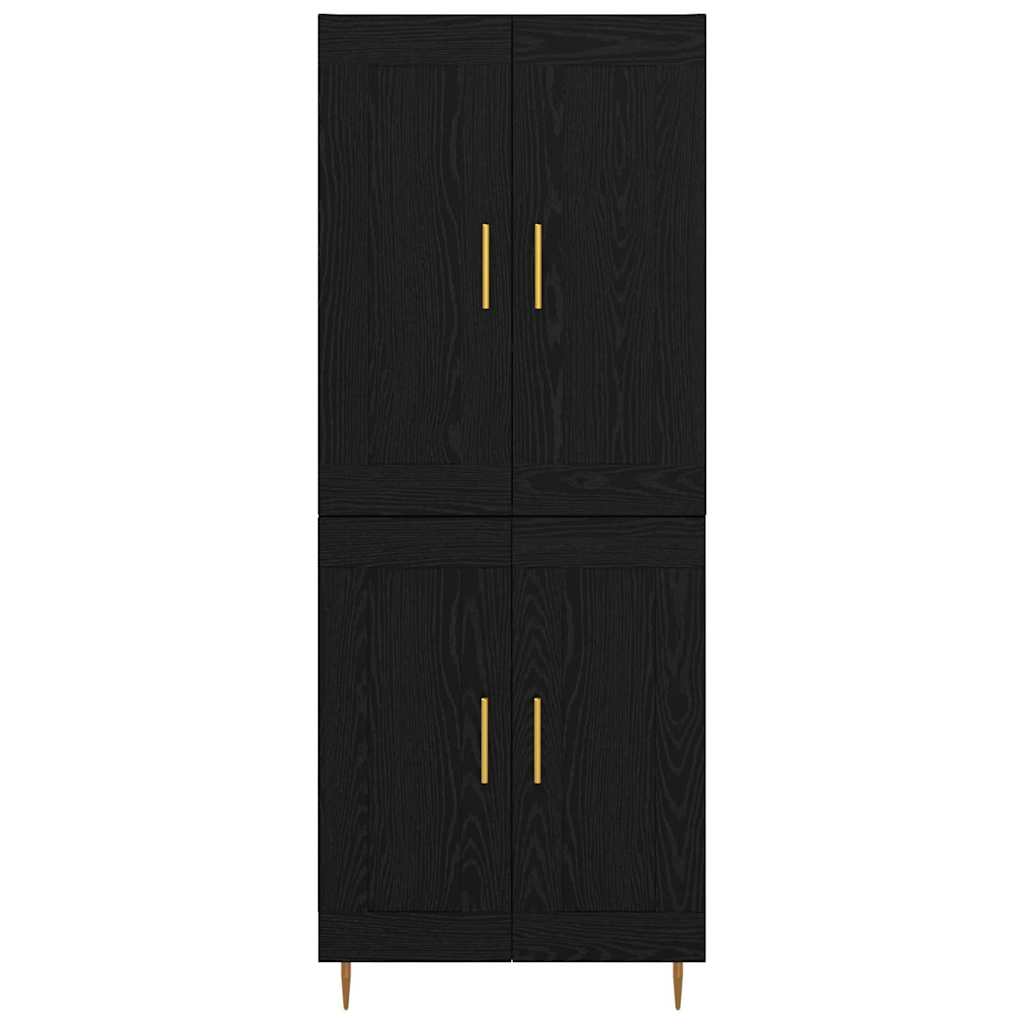 Magasfiú Fekete tölgy 69,5 x 34 x 180 cm Szerelt Fa 8