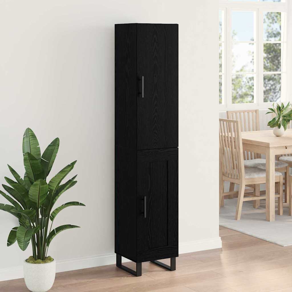 Magasfiú Fekete tölgy 34,5 x 34 x 180 cm Szerelt Fa 4