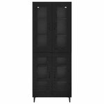 Magasfiú Fekete tölgy 69,5 x 34 x 180 cm Szerelt Fa 8
