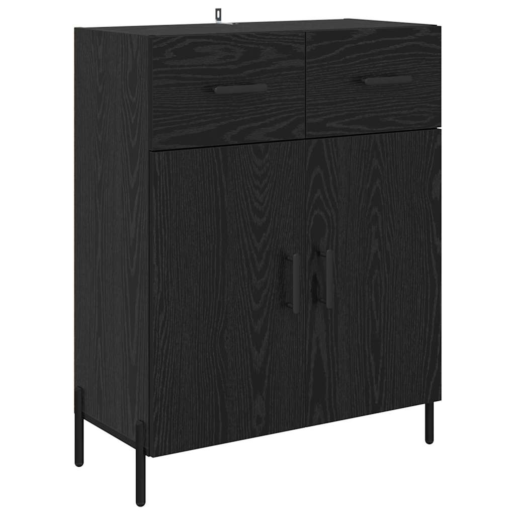 Magasfiú Fekete tölgy 69,5 x 34 x 180 cm Szerelt Fa 6