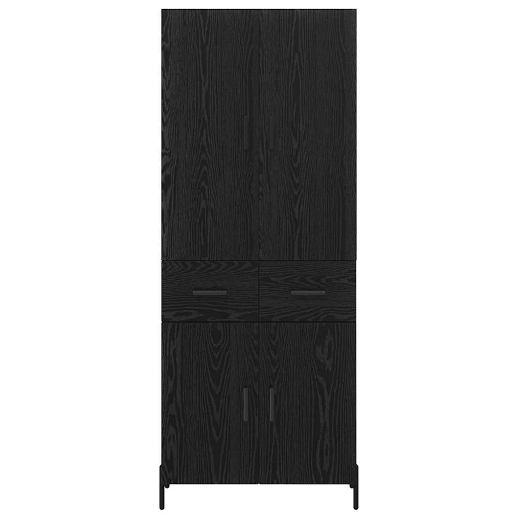 Magasfiú Fekete tölgy 69,5 x 34 x 180 cm Szerelt Fa 8