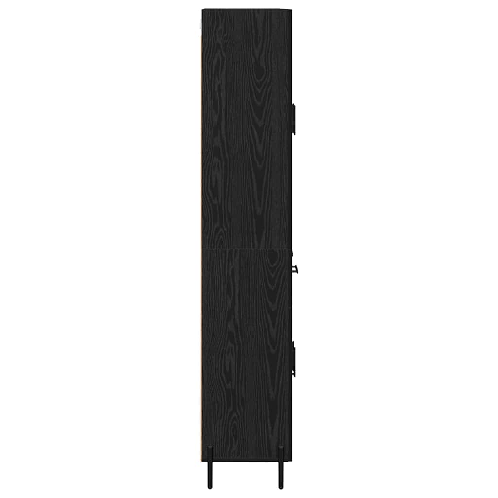 Magasfiú Fekete tölgy 69,5 x 34 x 180 cm Szerelt Fa 9
