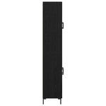 Magasfiú 2 db Fekete tölgy 69,5 x 34 x 180 cm Szerelt Fa 9