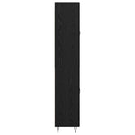 Magasfiú 2 db Fekete tölgy 69,5 x 34 x 180 cm Szerelt Fa 9