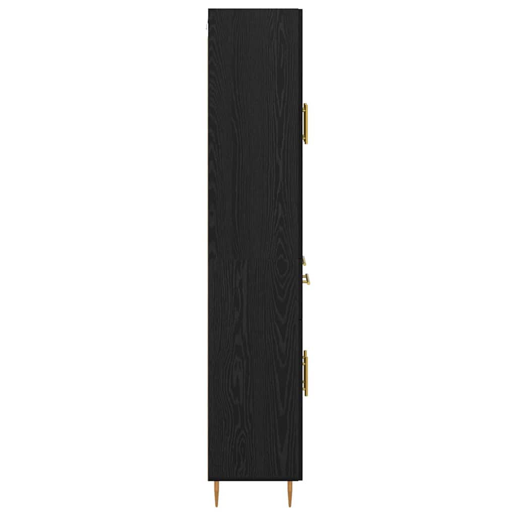 Magasfiú Fekete tölgy 69,5 x 34 x 180 cm Szerelt Fa 9
